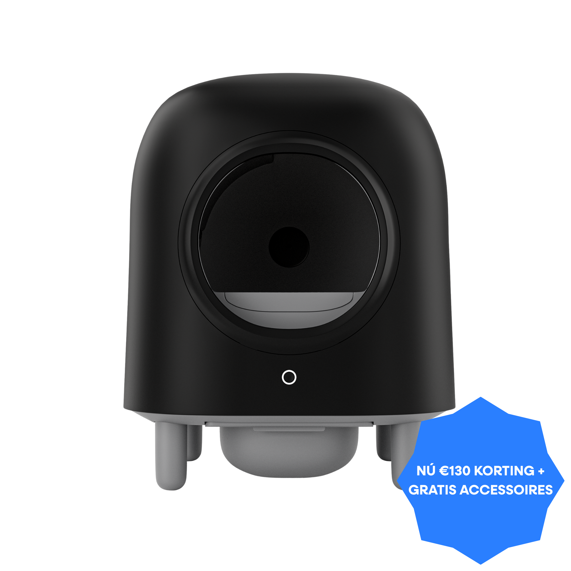 Petree Cube – Selbstreinigende Katzentoilette – Black Edition