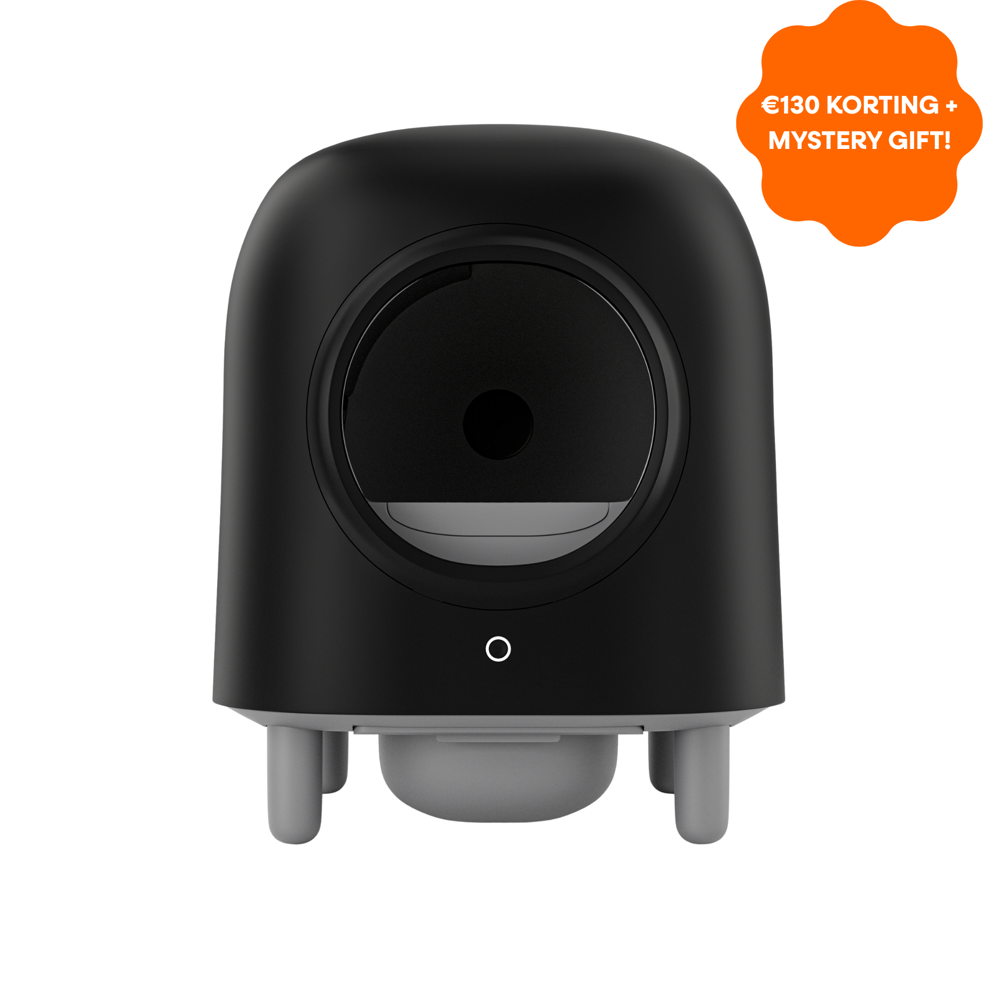 Petree Cube – Selbstreinigende Katzentoilette – Black Edition