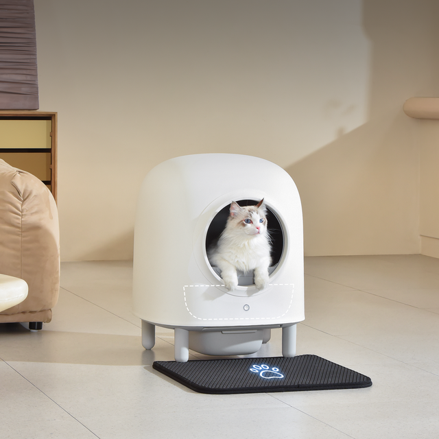 Petree Cube - Litière Chat Autonettoyante