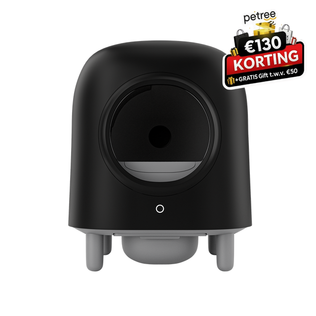 Petree Cube - Zelfreinigende kattenbak - Black Edition