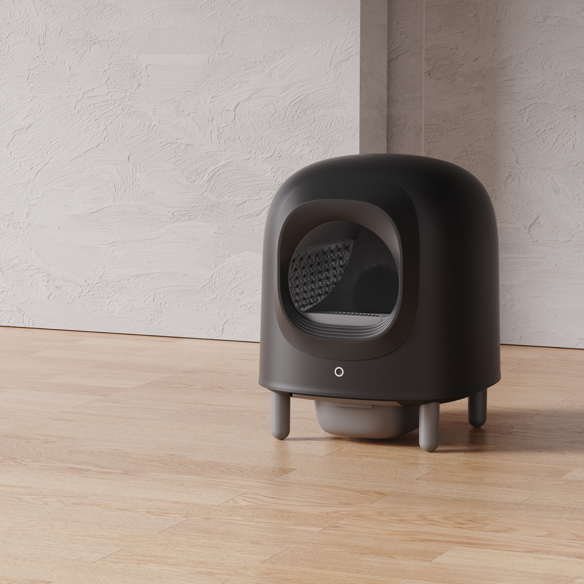 Petree Cube v2 • Zelfreinigende kattenbak • Black Edition
