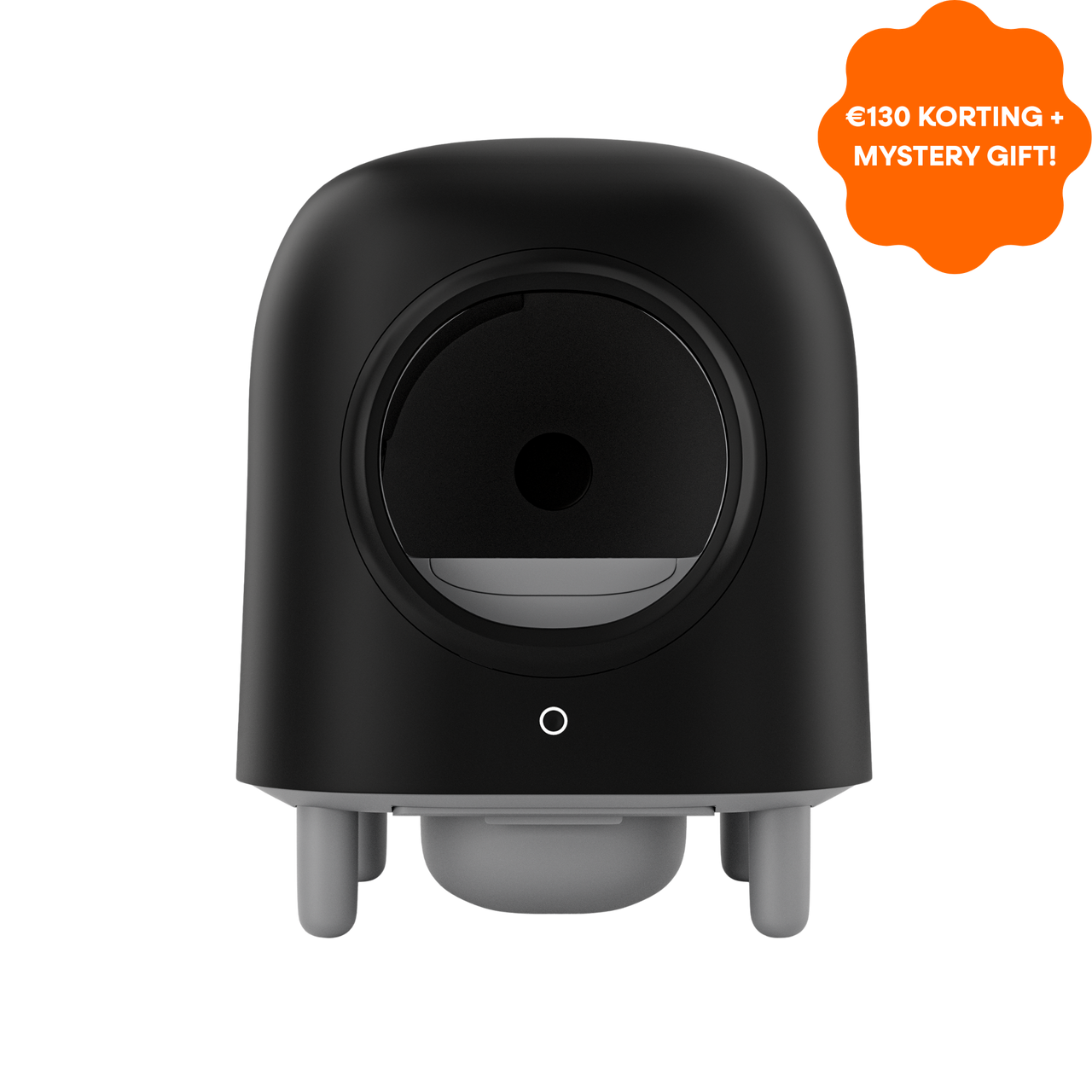 Petree Cube – Selbstreinigende Katzentoilette – Black Edition