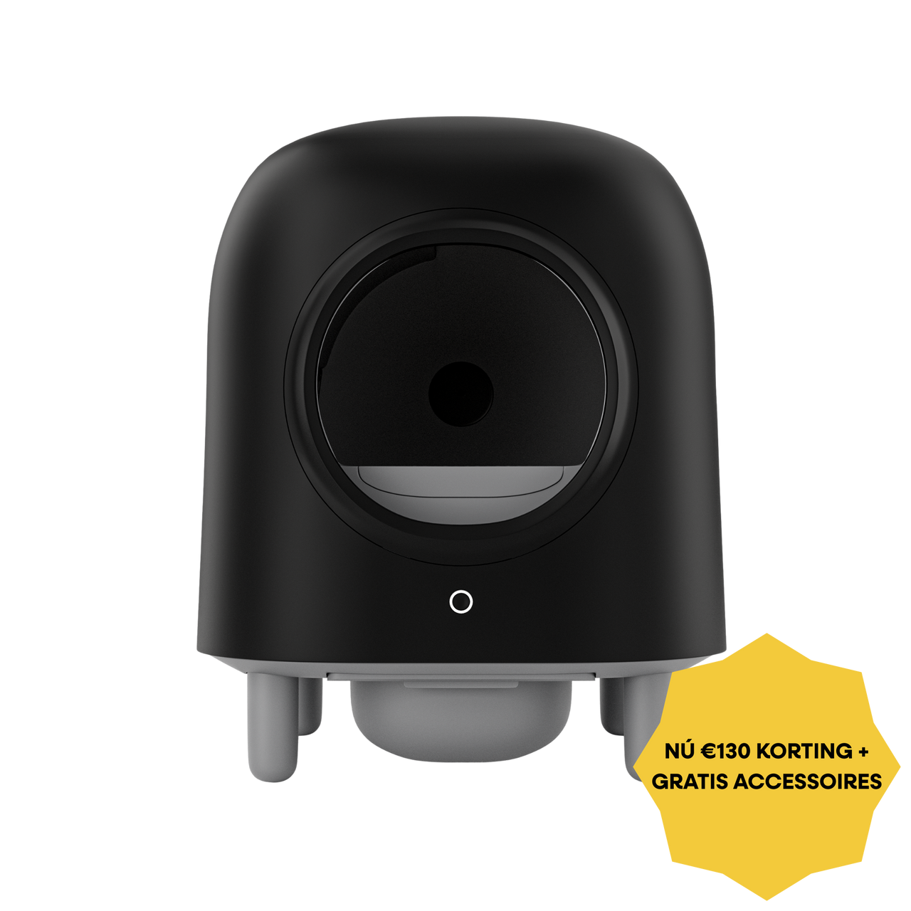 VORBESTELLUNG – Petree Cube – Selbstreinigende Katzentoilette – Black Edition