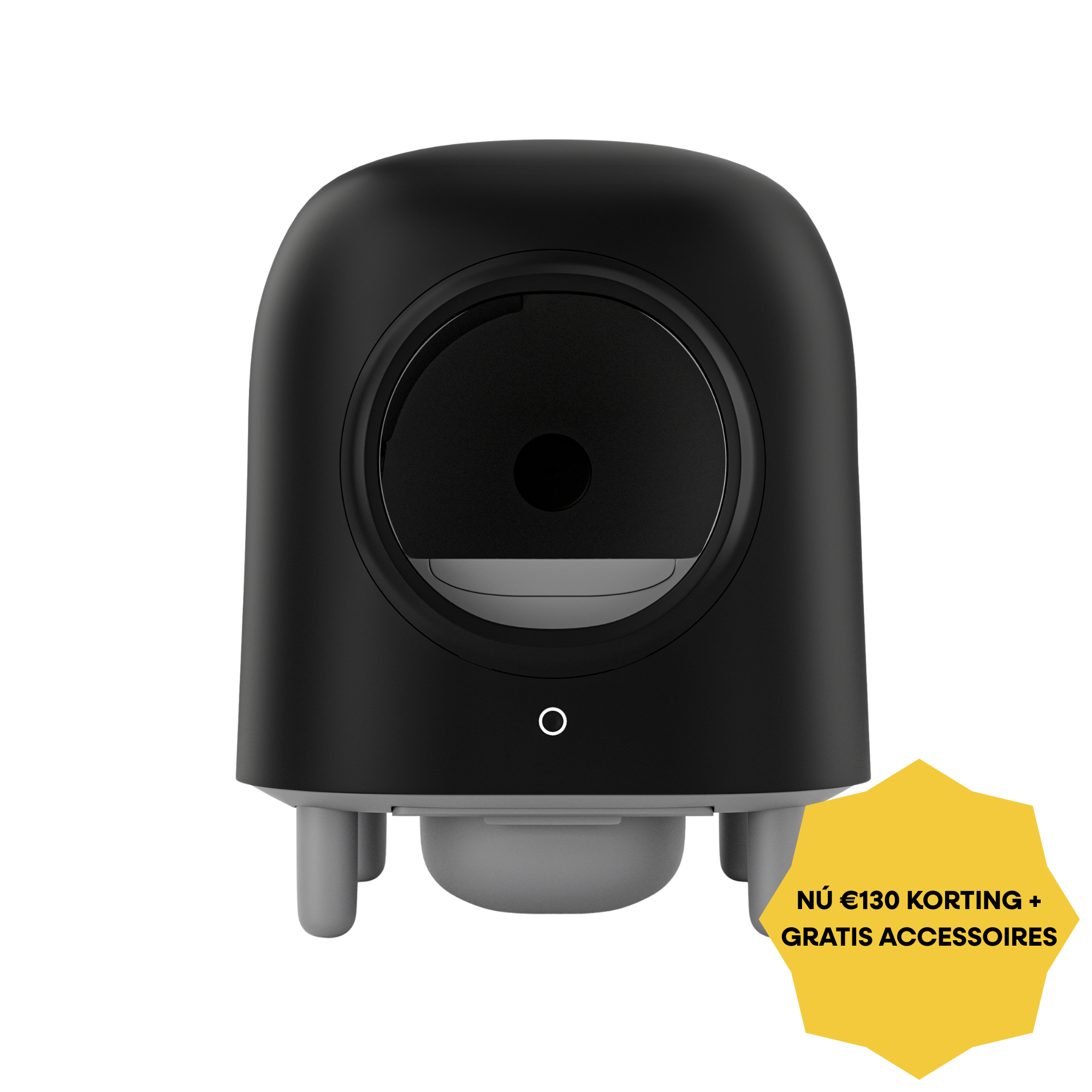 Petree Cube – Selbstreinigende Katzentoilette – Black Edition