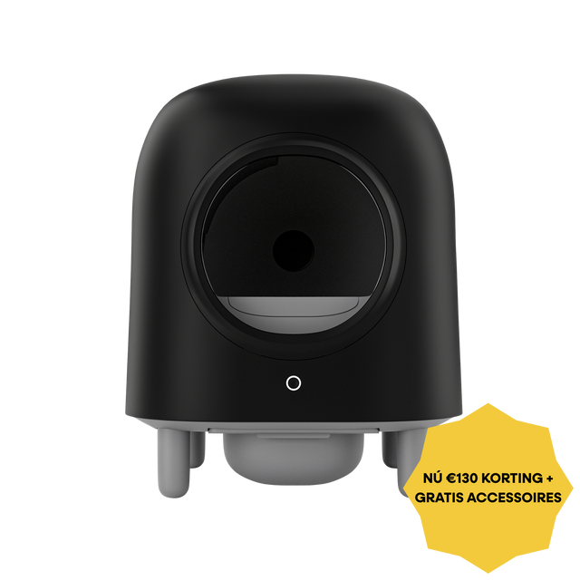 VORBESTELLUNG – Petree Cube – Selbstreinigende Katzentoilette – Black Edition